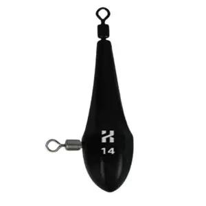 카즈미 무게추 바다 낚시 채비 다운샷 봉돌 블랙 14호