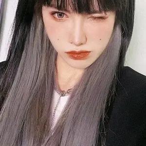 브릿지 헤어피스 6p 실버그레이 셀프 자연스러운