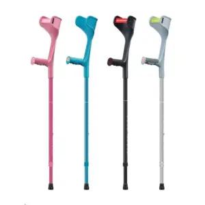 엘보클러치 지팡이 접이식 엘보 팔꿈치 보조기 목발 블랙