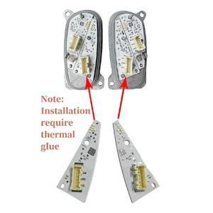 SEAT Leon Formentor Cupra 5FJ941475 OEM 주간 주행등 모듈용 노란색 LED 헤드라이트 엔젤 아이 DRL 보드