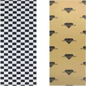 그립 테이프의 블랙 다이아몬드 시트 화이트 체커