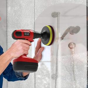 12개 드릴 브러시 부착 세트 파워 청소 스크럽 브러시 및 스크럽 스폰지 그라우트 바닥 타일 욕실 주방용