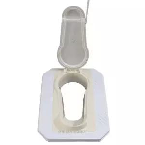 간이 화변기 재래식 앉는 옛날 좌변기 화장실 변기 농막