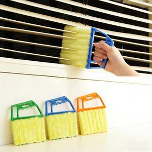 블라인드 창문 청소 브러시 분리형 세척 가능 블라인드 먼지 제거 브러시 블라인드 먼지떨이 가정용 창문 블라인드용 먼지 브러시