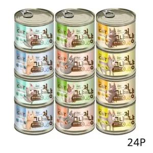 고양이 그냥저냥 통조림 50g 24P 반려묘 습식 캔간식