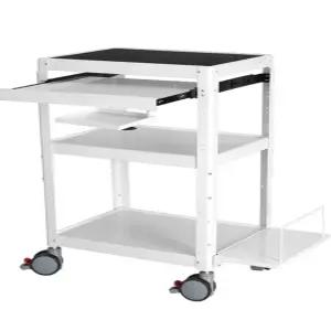 빔프로젝터 거치대 컴퓨터 노트북 카트 이동식 선반 빔 화이트 침대 강의실 프로젝터 트롤리
