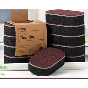 매직 스폰지 파워 두꺼운 양면 접시 청소 브러쉬 주방 닦아 녹 브러쉬 냄비 바닥 검은 얼룩 유물