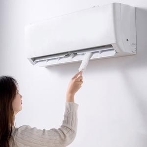 벽걸이 에어컨 틈새 청소 브러시 셔터 청소 도구 분리형 먼지 제거 브러시 가정용 틈새 청소 도구