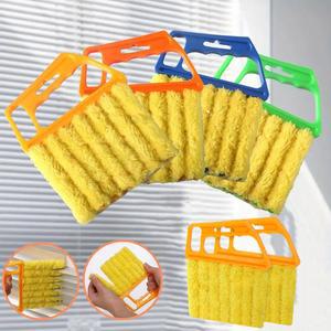 블라인드 청소 도구 창 브러시 먼지 청소기 창 블라인드 커버가 있는 에어컨 블라인드