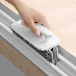 창문 가장자리 청소 도구 창문 세척 브러시 미닫이문 트랙 청소 도구 손으로 잡고 사용하는 틈새 청소 도구 주방 청소