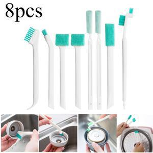 가정용 청소 브러시 세트 병 하이 플라스크 창 틈새 청소