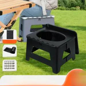 야외변기 차박 캠핑용 장비 농막 간이화장실 요강 환자용 변기 캠핑 화장실 접이식 휴대용