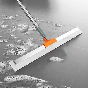 실리콘 스크레이퍼 빗자루 매직 와이퍼 높은 장소 유리 와이퍼 바닥 걸레 가정용 욕실 청소 물 실리콘 스크레이퍼 빗자루 매거진