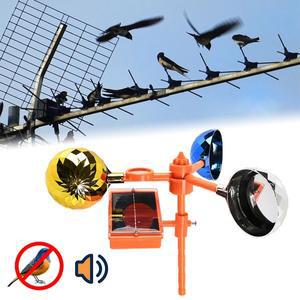 태양광 조류 퇴치기 360 ° 반사 경보 장치와 소리로 발코니 정원 농장 마당용