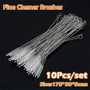 10 개/대 파인 튜브 청소 브러쉬 도구 피펫 탱크 파이프 브러시 병 흡입 유리 클리너