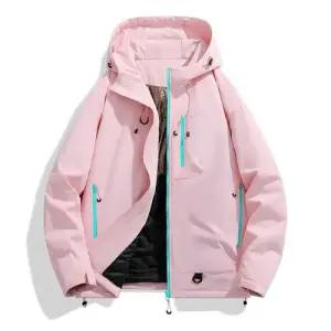 남친 분홍 점퍼 후드 바람막이 봄가을 야상 방수 코트 그래핀 자켓 OP3