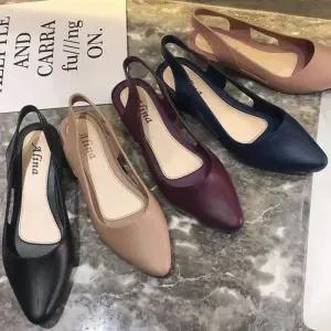 [라일리] Rly 정장구두 샌들 토오픈 키높이 웨지힐 미들힐 구두