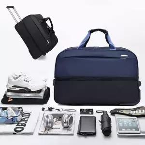 (KN350) 확장형 캐리어 트롤리백 바퀴가방 보스턴백