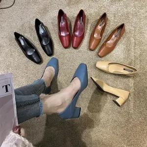 [라일리] Rly 여성신발 토오픈 펌프스힐 키높이 웨지힐 슬링백힐