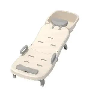 성인샴푸의자 접이식 침상 목욕 샴푸대 핑크+ 샤워 베드 스탠다드 머리감기