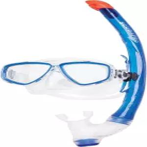 스노클이 달린 스쿠바프로 에코 다이빙 마스크(파란색)