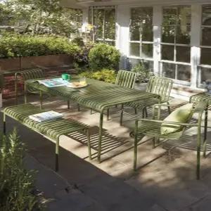 야외 테이블 카페 라탄 접이식 철제 발코니 테라스 원형