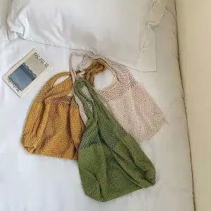 그물 니트 컬러 숄더백 여름 캐주얼 가방 여행 나들이