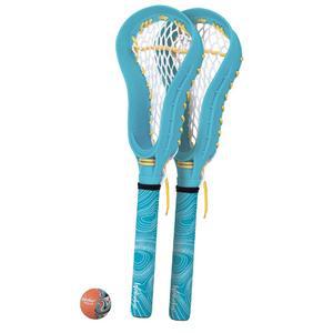 와보바 미니 워터 라크로스 세트 해변 게임과 수영장 게임을 위한 재미 - 오리지널 바운싱 볼 포함 여행용 컴팩트 사이즈