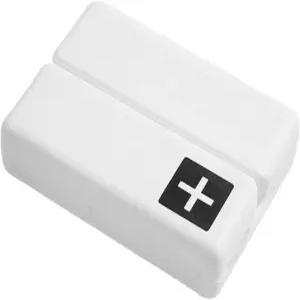 데 마그네틱 알약 상자 정리함 트레이 여행용 사이즈 약 케이스 용기 귀여운 소형 포켓 디스펜서 캡슐 알림