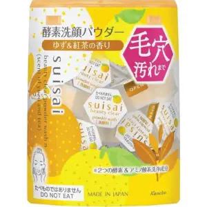 Suisai 뷰티 클리어 파우더 워시 N 유자 홍차의 향기 향수세안 클렌징파우더 단품 g 32 개