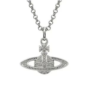 미니 바스 릴리프 실버 여성 목걸이 63020086 02P116 CN