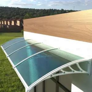 빗물막이 캐노피 레인커버 처마 옥상 비가림 투명어닝