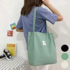 좋은 여성 심플 숄더백 캔버스 에코백 쇼퍼백 수납력