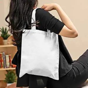 여성에코백 화이트 무지 에코백
