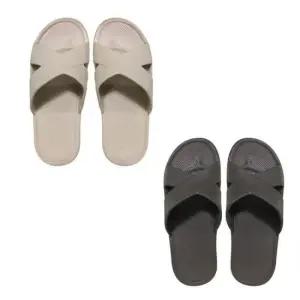 [라일리] Rly 거실화 거실슬리퍼 크로스 실내슬리퍼 베란다신발