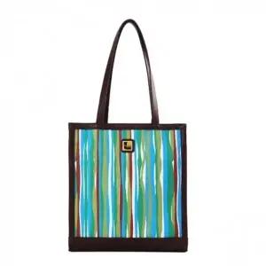 데일리 숄더백 크로스 색동 가방 그린콤비C