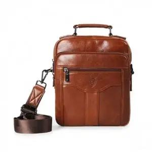 가죽 클래식 빈티지 출근 외출 가방 라이트Brown