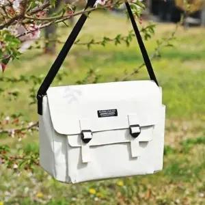 메신저 초등 중학생 가방 메신저백 크로스백 아이보리