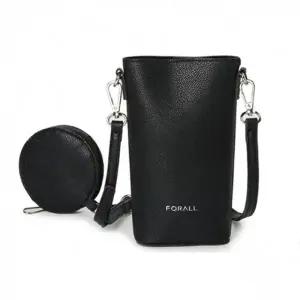 학생 미니 핸드폰 파우치 심플 가방 블랙