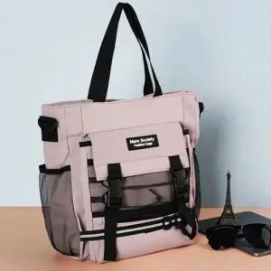 캐주얼 숄더백 숄더 크로스 가방 학생 핑크