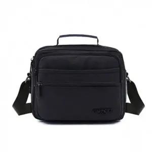 캐주얼 크로스백 데일리 스퀘어 숄더 가방 블랙