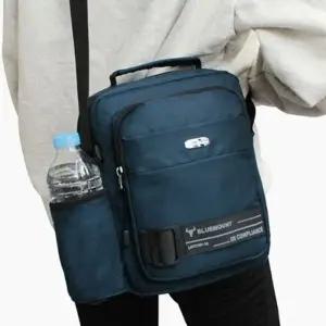 크로스백 데일리 외출 보조 여행 가방 네이비