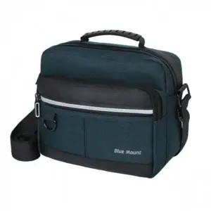 남성 스퀘어 데일리 출근 외근 가방 네이비