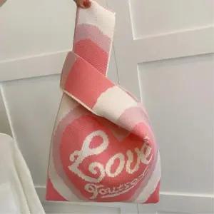 미니토트백 숄더백 직장인토트백 크리스마스선물 니트손가방 여자토트백