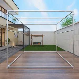 조립식 비닐하우스 농막 프레임 파이프 강관 농업용 옥상 지주대 온실