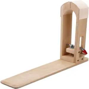 토스네일 우드 가죽 공예 손 스티칭 포니 말 클램프 프리 랩 포함