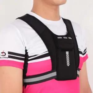 마라톤 수납 물병 조끼 트레일백 달리기 휴대폰 가방