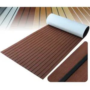 요트 바닥 시트 미끄럼방지 티크 방수매트 요트바닥재 매트