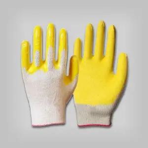 [하프클럽/]안전 장갑 반코팅 황코팅 13G SJ500V 봉 10조