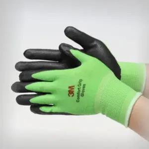 [하프클럽/]작업 장갑 NBR 컴포트그립 그린색 L